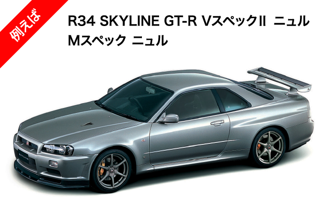 例えば　R32 スカイライン GT-R NISMO